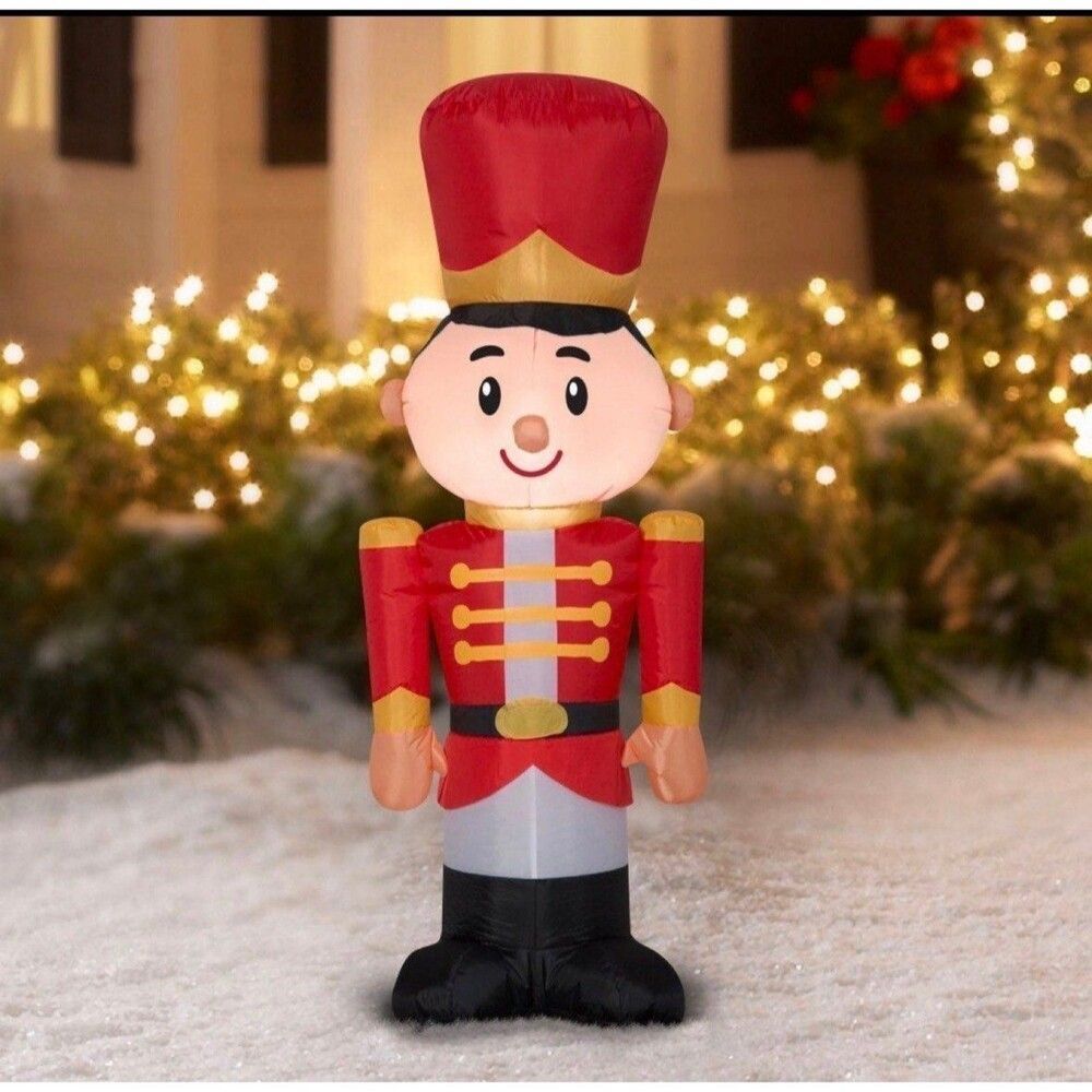 4ft Toy Soldier Holiday Inflatable
